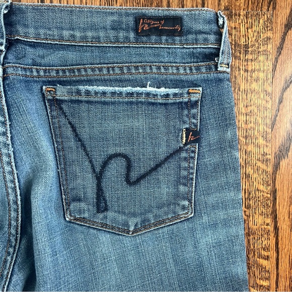 CITIZENS OF HUMANITY COH 90s STYLE INGRID LOW WAIST FLARE JEANS, size 30 - Picture 1 of 9